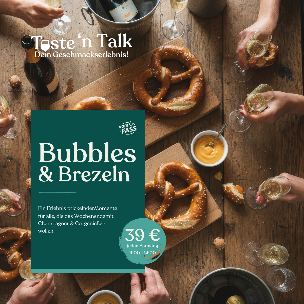 Bubbles & Brezeln in Karlsruhe 